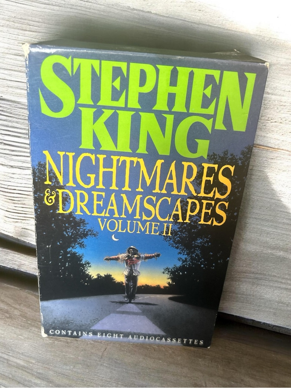 Stephen King Nightmares & Dreamscapes Vol 2 8 Cassette Audio Book Box Set 1993